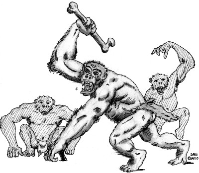 Ape Men by David A. Ullery