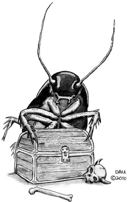 Giant Roach by David A. Ullery